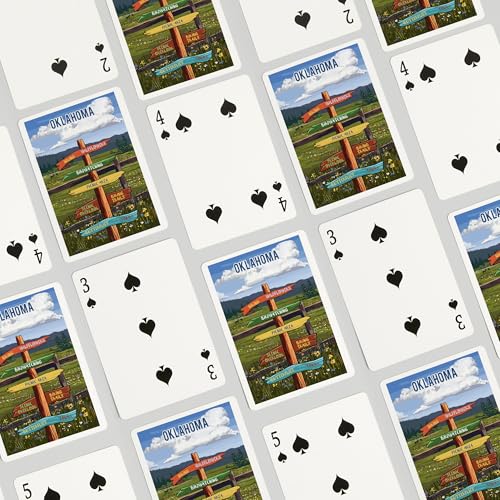 Baraja de póker Oklahoma, 52 cartas para adultos miniatura 4