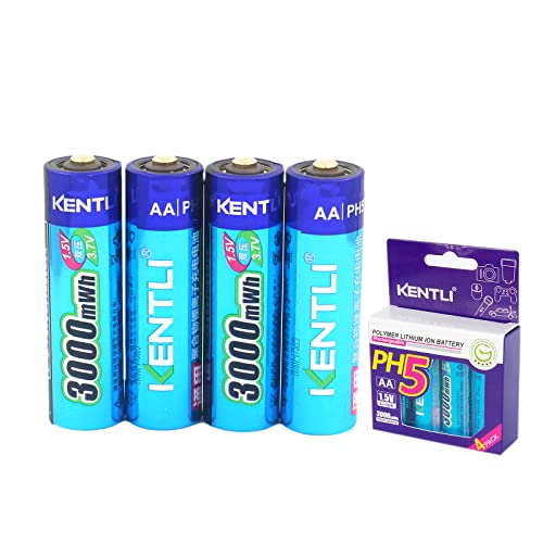 10 Best 10 Kentli Rechargeable Lithium Aa Batteries Of 2021 of 2023