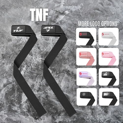Image of Ekkovision EKKO Weight Lifting Straps With Cuffed D Ring, Wrist Support for Men, Heavy Duty Thick Comfortable Lifting Straps, Secure Fit, Enhanced Grip, Straps for Weightlifting & Gym Training
