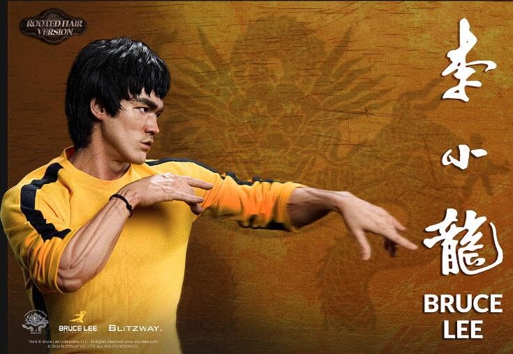 Amazon | [AC]BLITZWAY 1/4 BRUCE LEE 植毛ヘッド版 スタチュー