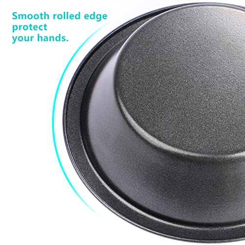 doesnotapply 6 Pack Mini Pie Dishes Quiche Pie Tart Tins Individual Round Pie Tins Non-Stick Coating Quiche Baking Moulds for Baking (12.7x8x3cm) - Image 5