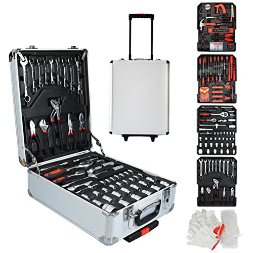 Set combinado de herramientas de 499 piezas con caja portátil miniatura 7