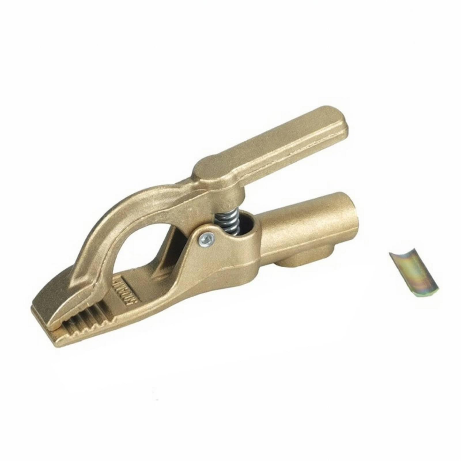 Abrazadera de de Soldadura Pinza Pinza de Soldar Terminal de de Latón Conductor y Resistente con Mordaza Fuerte para Sujeción Firme y Corriente, 500A