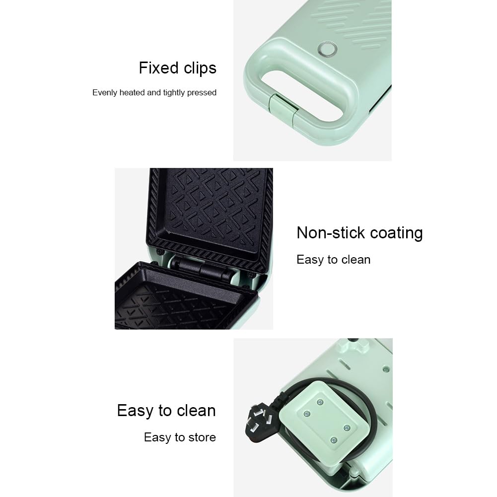 Macchina per Sandwich Elettrico Pressa per Pane con Rivestimento antiaderente Padella per frittata all'uovo Macchina per la produzione di alimenti leggeri per frittata di carne di manzo
