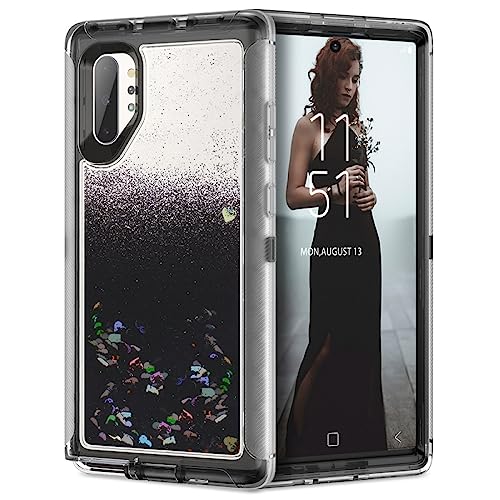 Coque protection antichoc Samsung S23 Plus avec paillettes Quicksand et film inclus