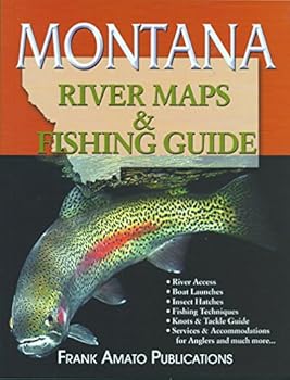 Paperback Montana River Maps & Fishing Guide Book