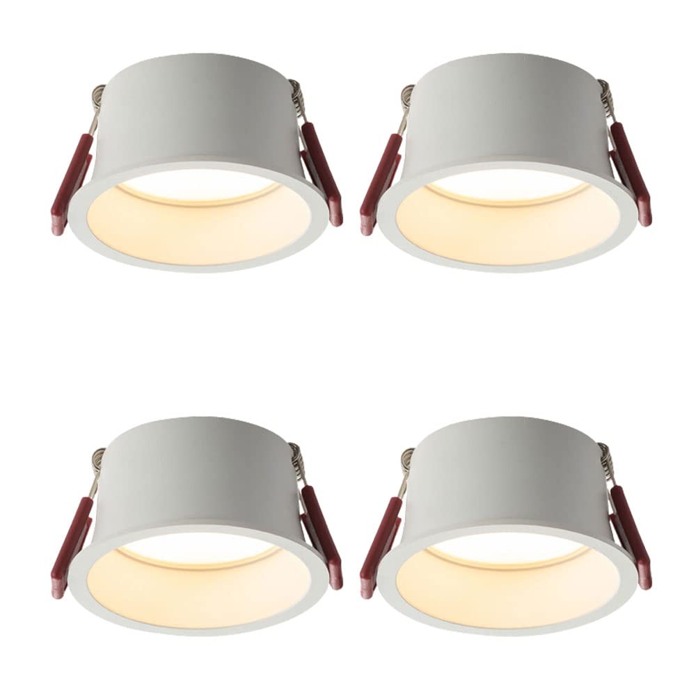 ASerZenith Led Recessed Downlight - Baffle Trim - 5W/7W/10W Led Ceiling Light- 3000K/3500K/4000K/6000K Optional Color Temperature- 20 Beam Angle Recessed Lights,3000K-10W