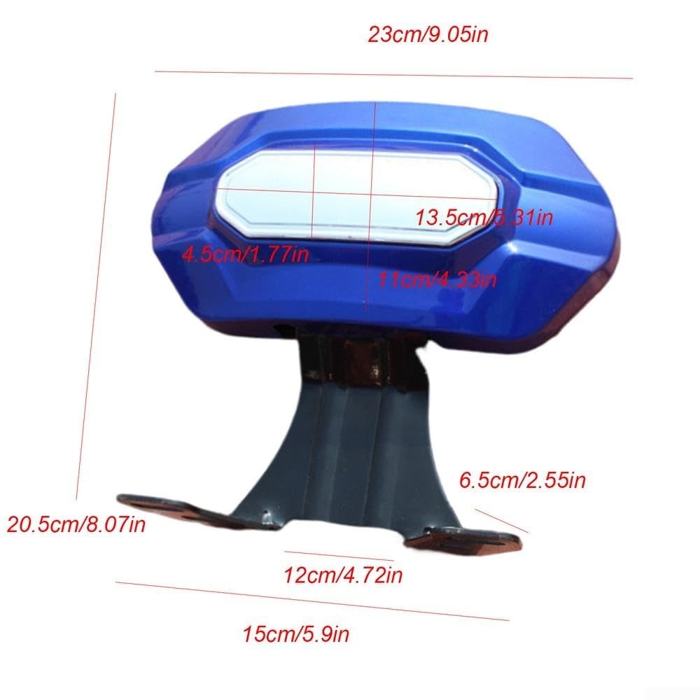 Rückenpolster Scooter Kunstleder Wetterfest Rückenpolster Scooter | UV-Schutz Funktion, regendicht, erhöht Fahrkomfort, schützt vor Sonne, ideale Wetterabschirmung
