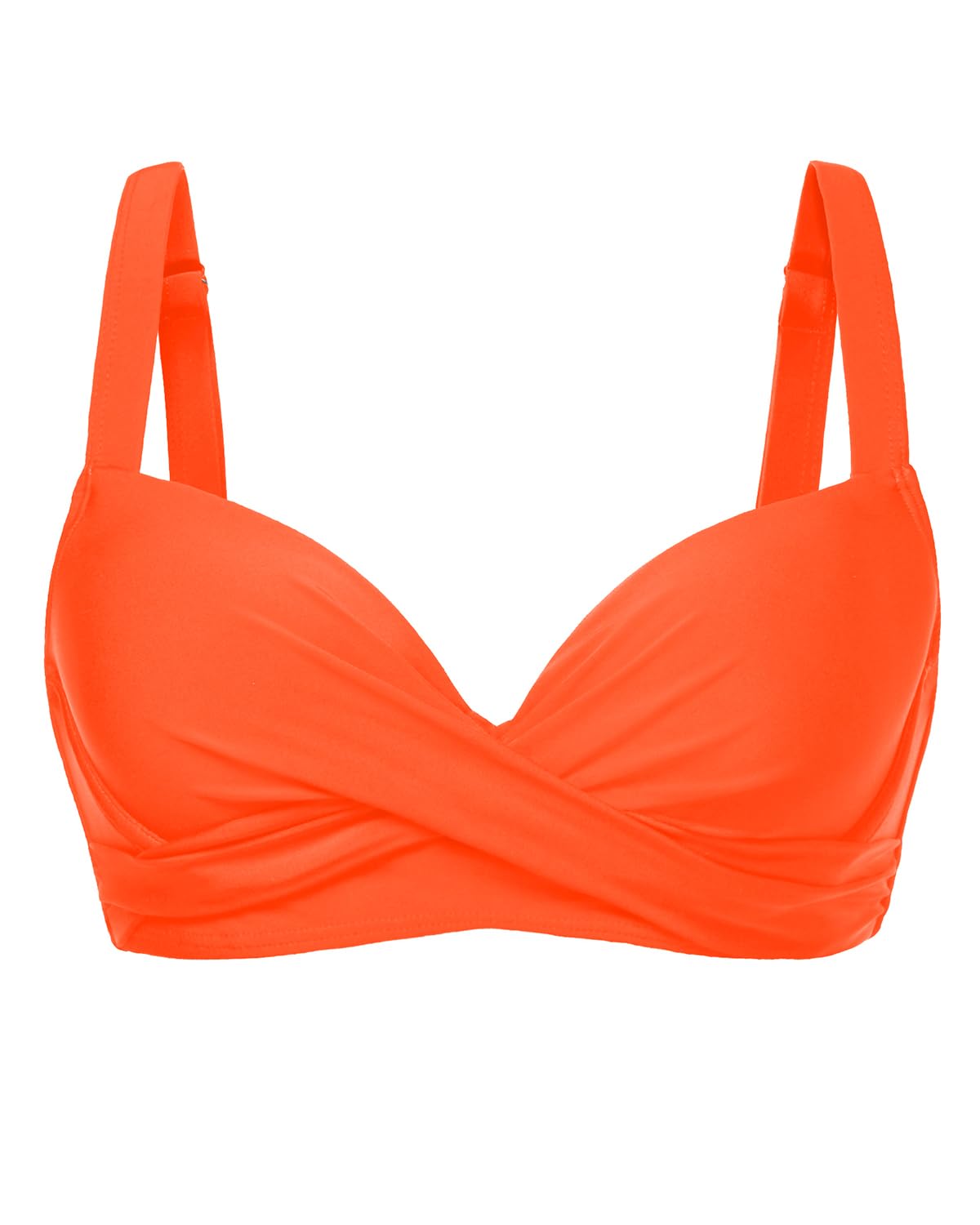 Women Underwire Bikini Top - Bra Padded Push Up Swimsuit Top