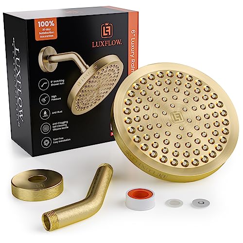 27 Brilliant Brass Shower Head Ideas to Make Your Home Shine