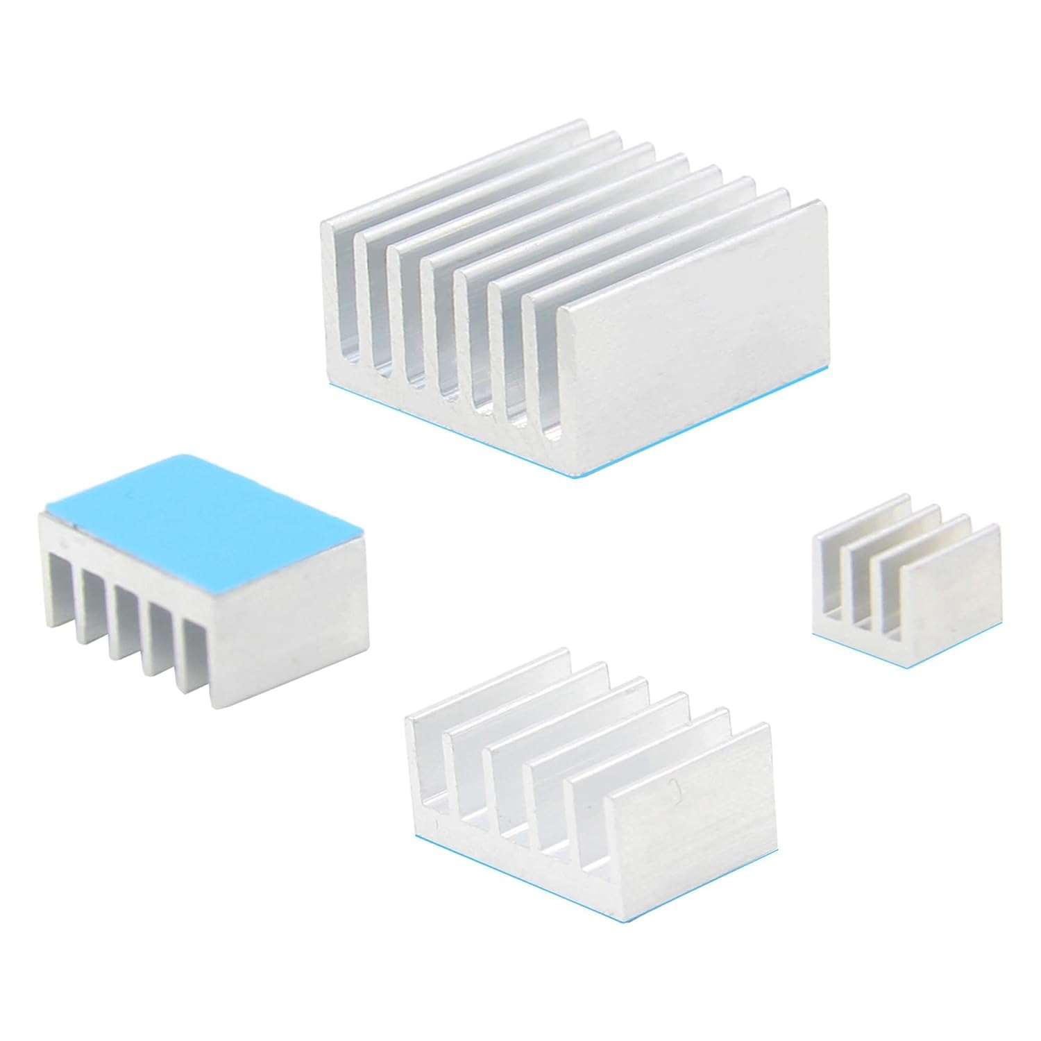 IDUINO Heatsink for Rpi Pi 5, Heatsink Rpi Pi 5 Aluminum Heatsink with Thermal Conductive Adhesive Tape for Rpi Pi 5 - Pack of 2 (B0CTSBNBTX) Amazon Price History, Amazon Price Tracker