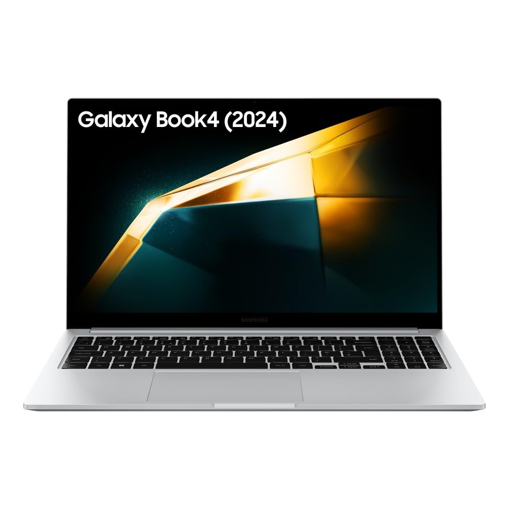 Samsung Galaxy Book4 (2024) Wi-Fi, 15.6", Core 5, 8GB RAM, 256GB Storage, Windows 11 Home, Silver