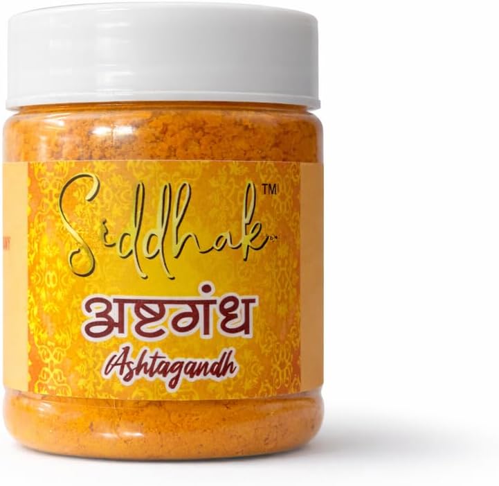 Ashtagandh Chandan Powder for Pooja and Wellness |Ujjain Ashtagandha Chandan Premium Sandalwood Powder| Sinduri Chandan/100 Grams.