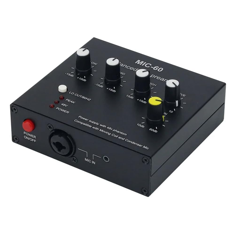 Amazon | LAMELLIS MIC-60 3バンドイコライザー バランスマイク 