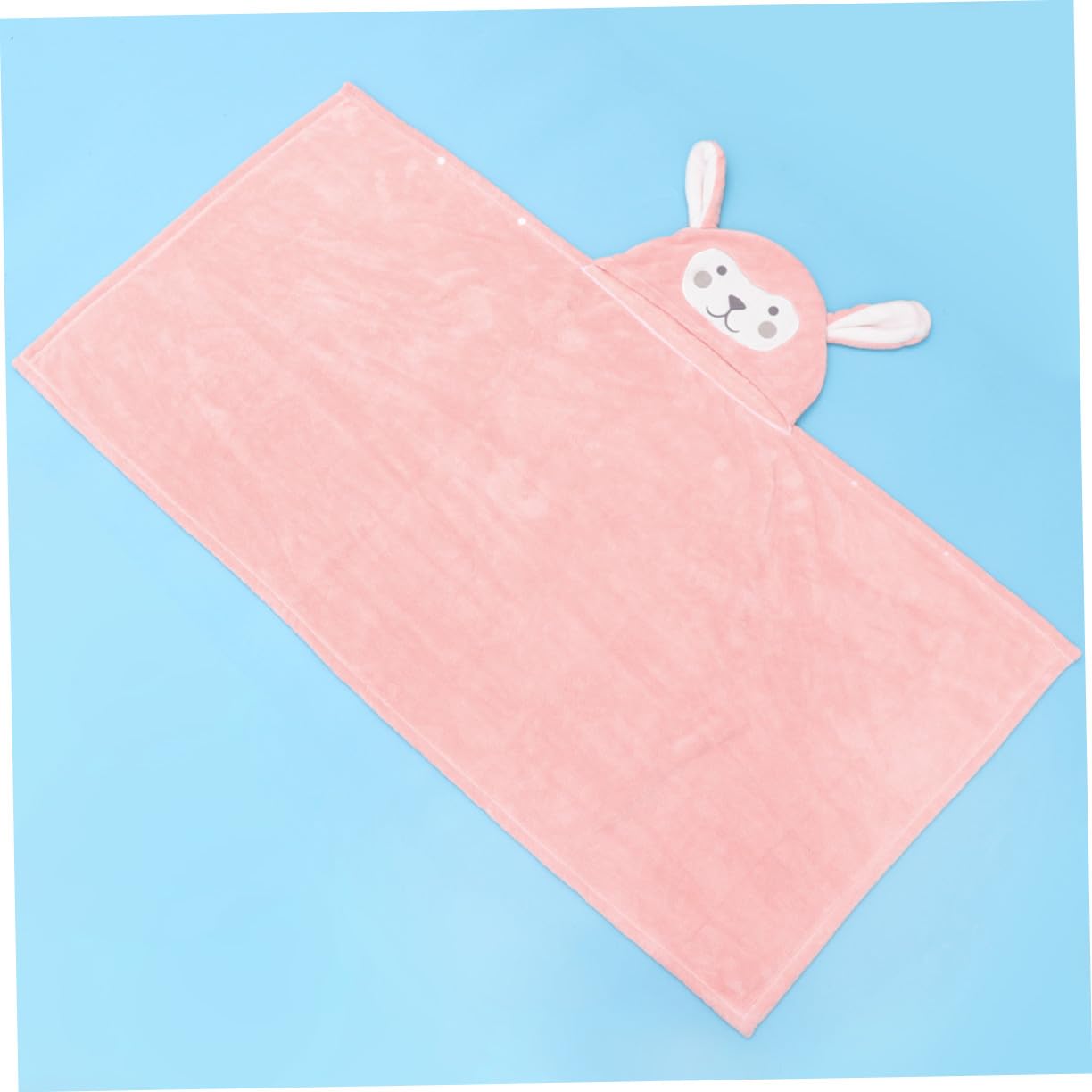 Artibetter Toalla de Baño Mantiene el Calor Después del Baño o Playa de Coral Fleece Capucha para Niños Ultrasuave y Absorbente Presa Diseño de Conejo Infantil