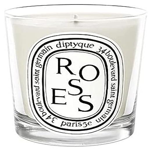 Diptyque Roses Candle-6.5 oz. scented