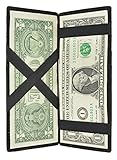 MARSHAL Magic Wallet for Men Minimalist Credit Card Holder Slim Wallets #420CF
