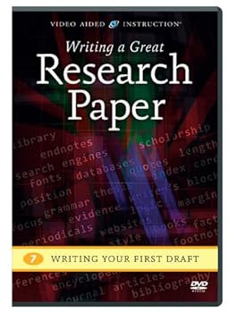 DVD Writing a Great Research Paper: Writing Your First Draft Book