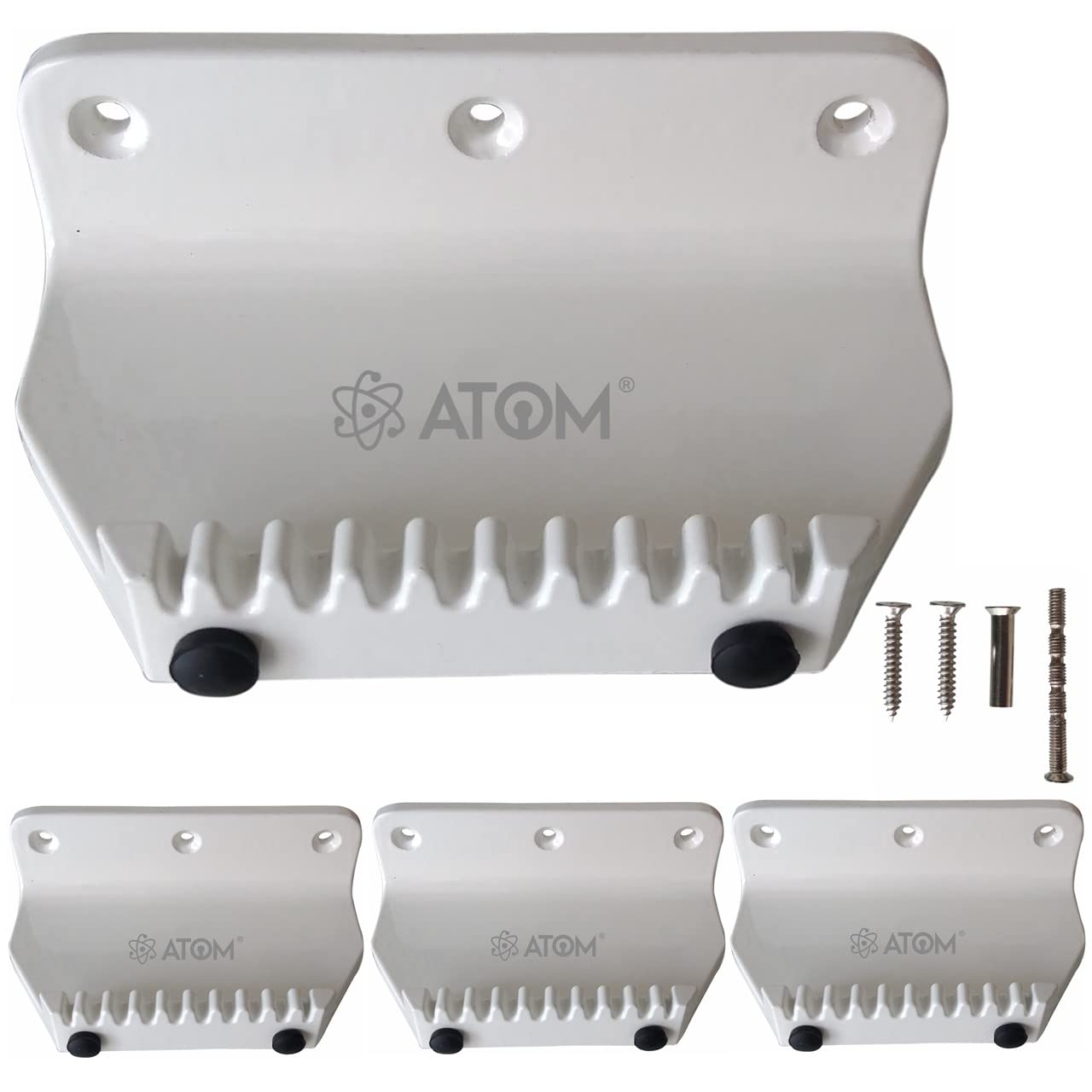 Atom Foot Operated Door Opener, AD Aluminium Door Pedal for Contactless Handsfree Safety Access, Step and Pull Strong Door Opener (Brown Color), Pack of 1 — Amazon image 9