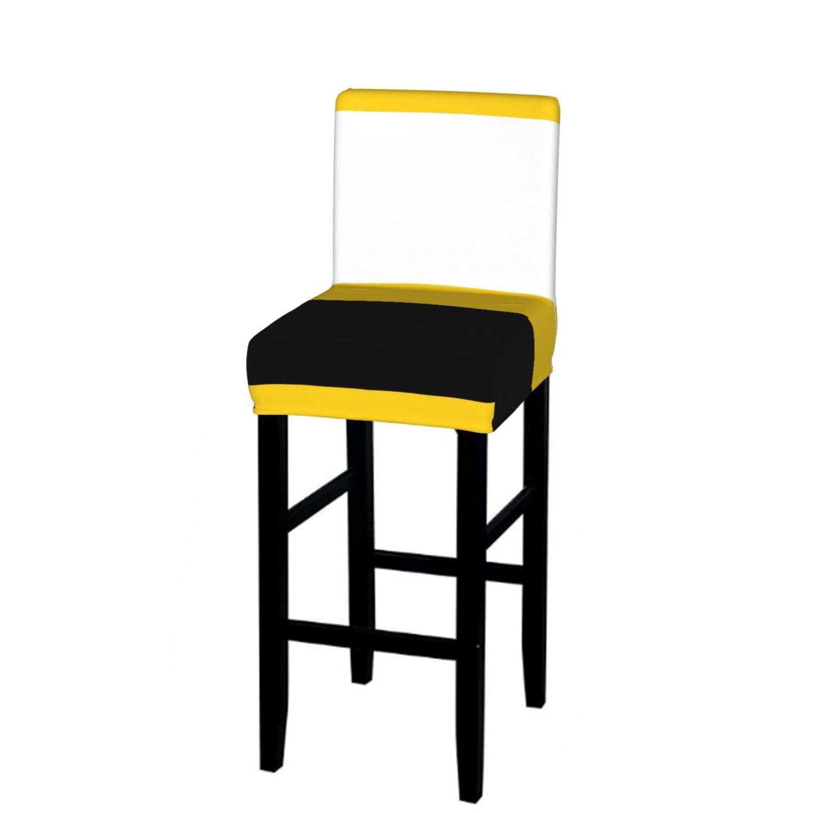 Perak State Flag Bar Stool Cover-Stretchy Chair Slipcover for Kitchen