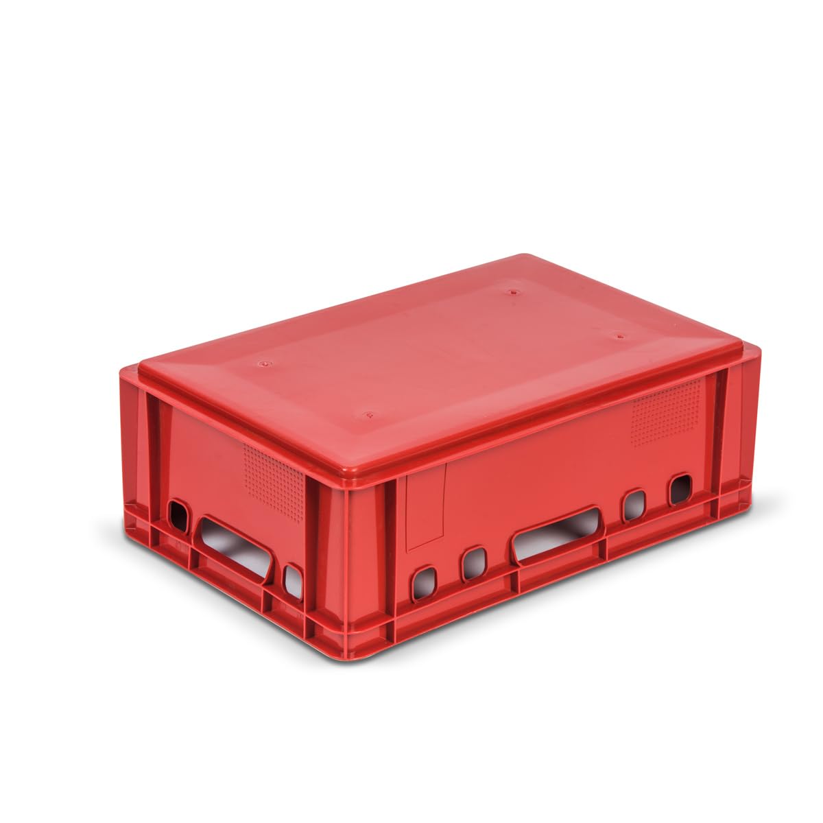 Cassetta Per Carne Euro E2 60x40x20 Cm | Rossa Impilabile | Per Macellerie E Ristoranti - Foto 3