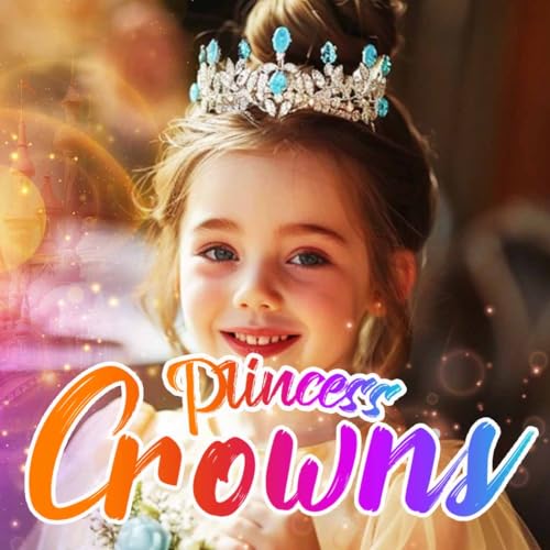 Yean HC-4 Princess Crown Comb Mini Crystal Rhinestone Silver Tiara Flower Hair Comb thumb #3