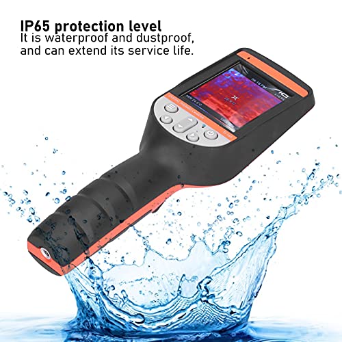 IR-Infrarot-Wärmebildkamera,Tragbare 19200 Pixel 2,8" LCD-Bildschirm Li-Ion-Akku Infrarotkamera,640 X 480 Optisches Objektiv,IP65 Wasserdichte Wärmebildkamera,2 Meter Fallbeständigkeit – Bild 5