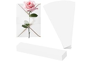 150Pcs Vellum Belly Bands for 5x7 Invitations