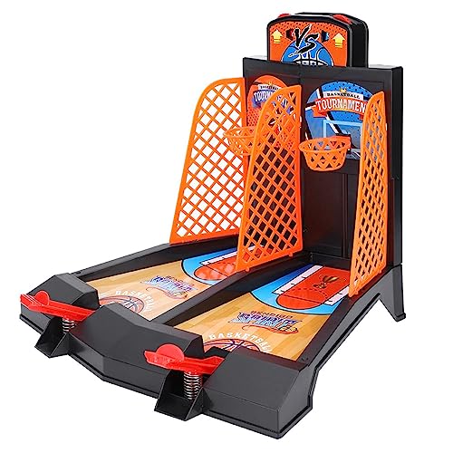 RiToEasysports Desktop Basketball Game,Kids Shooting Basketball Toy Tabletop Game Desktop Board Shooting Hoop Basketball Toys Set Adult Basketball Games