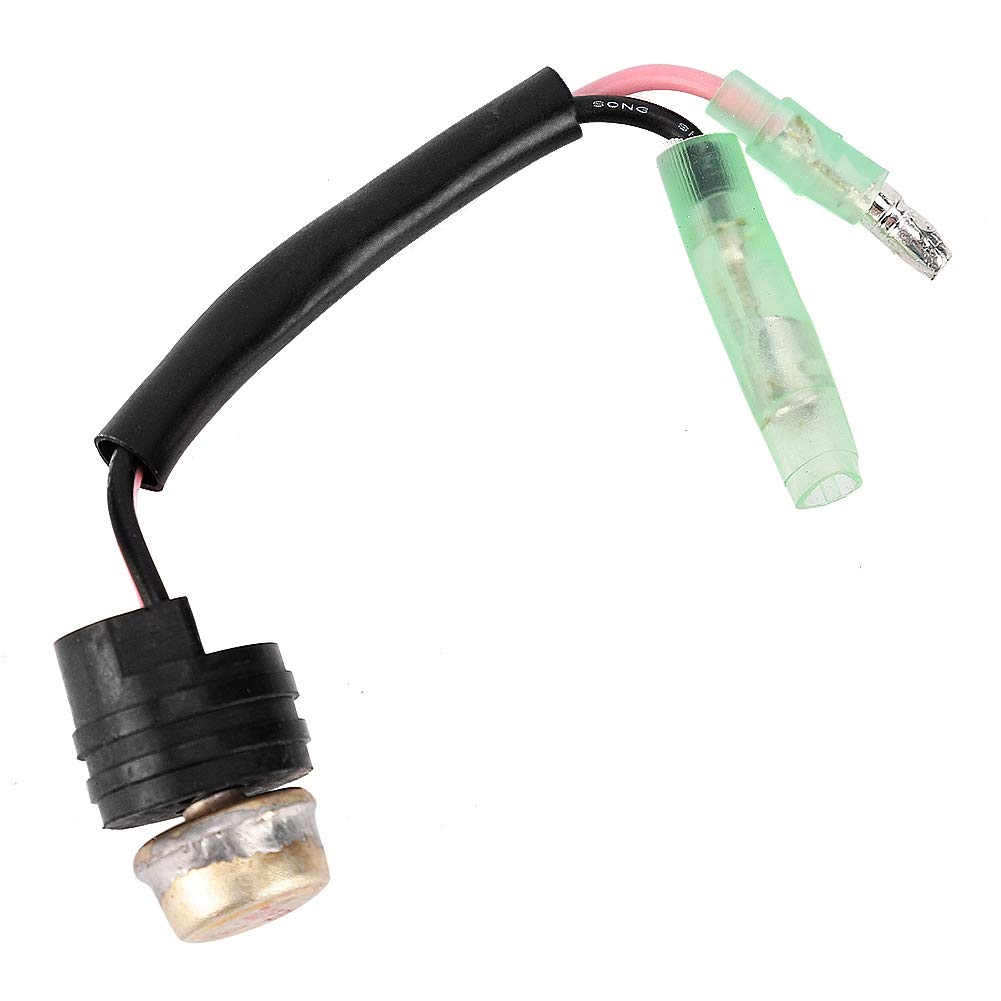 Qiilu Oil Temperature,Coolant Oil Temperature Sensor Switch Assembly for Marine Boat