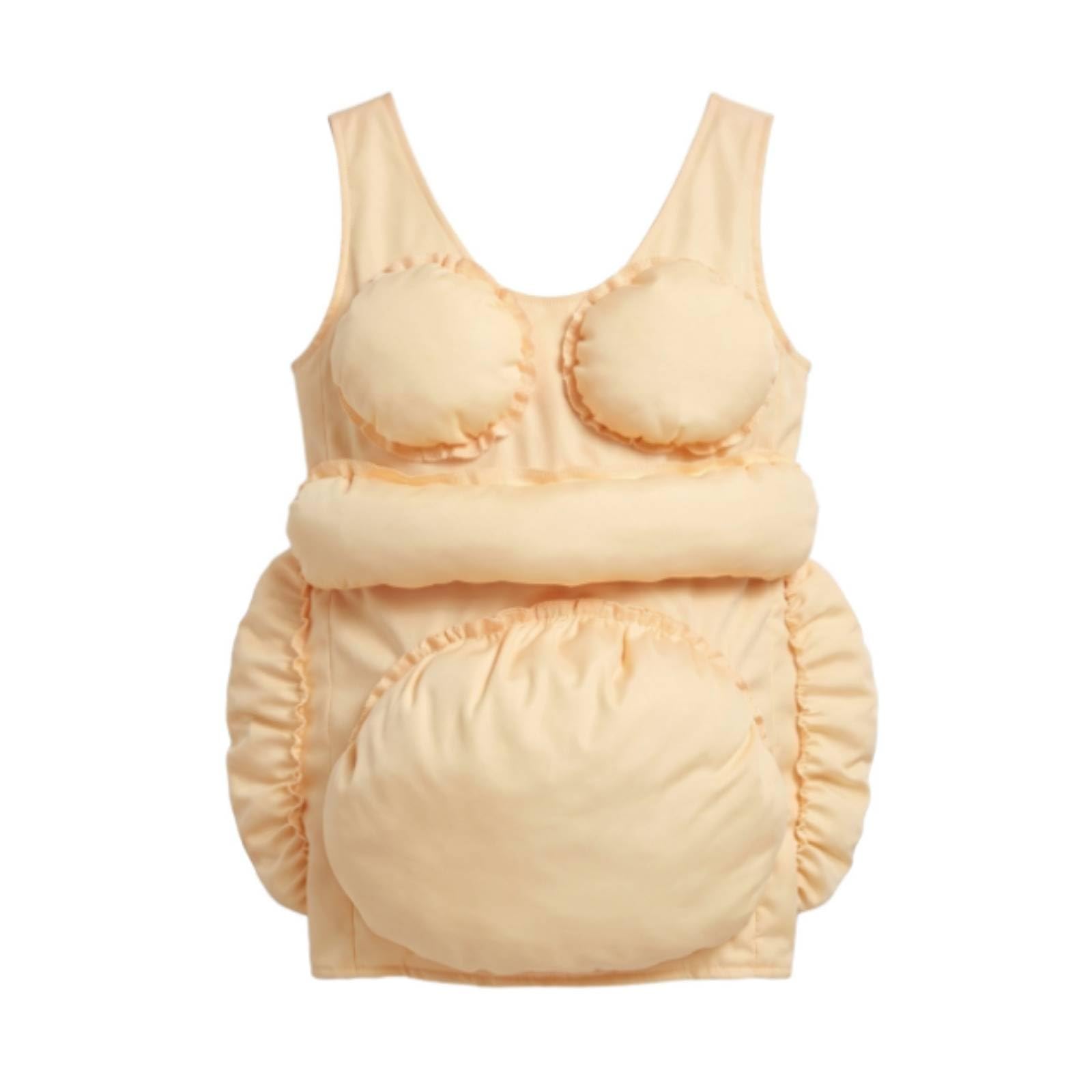 Traje Acolchado de Adulto Disfraz de Cosplay Acolchado Cuerpo Voluminoso Tipo Halter en Poliéster Ligero Adecuado para de Temáticos Animación de Fiestas