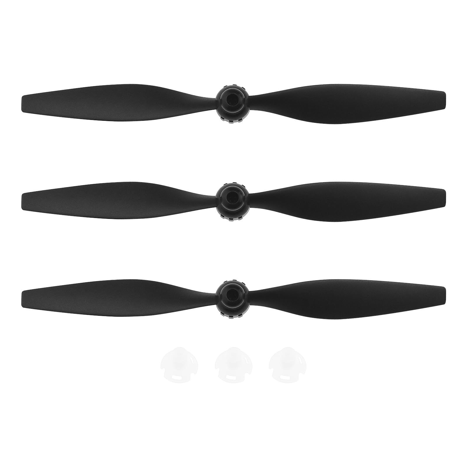 The Lord of the Tools 3 Sets RC Aircraft Propeller Replacement + 3 Pcs Aircraft Propeller Savers and 3 Aircraft Adapters Compatible with VolantexRC F4U/T-28 Aircraft