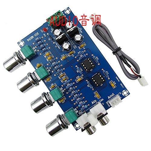 Buy Generic New NE5532 Stereo Preamp Preamplifier Tone Board Audio 2.0