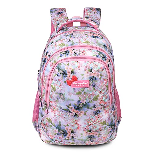 BEAUTY GIRLS BY HOTSHOT 1577 |School Bag|Tuition Bag|College Backpack|For Girls & Women|18 Inch|30 L Waterproof School Bag - Image 2