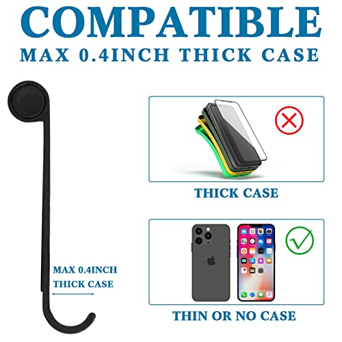 Kanayu 12 Pack Cell Phone Stand Holder For Desk Foldable Adjustable Mobile Phone Stand Desktop Accessories Compatible With Iphone3/12/11/ Pro/Xs/Max/X/8/6S/ Android Smartphone/Tablets #TOP2