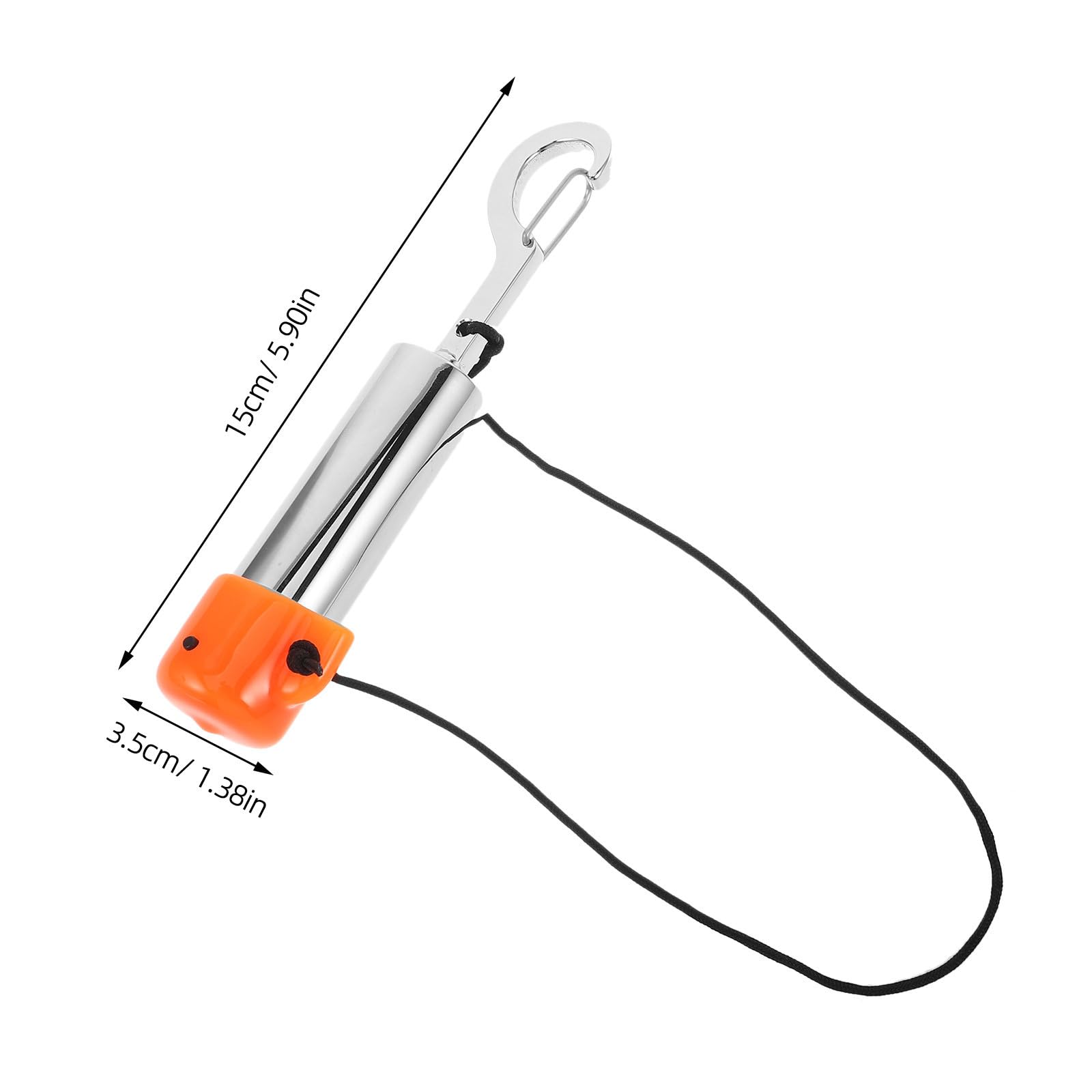 TOYANDONA Palo para Hacer Ruido de Buceo de Cobre con Mango Ergonómico y Fácil Agarre, Agitador Submarino Antideslizante para Señalización Segura en Buceo