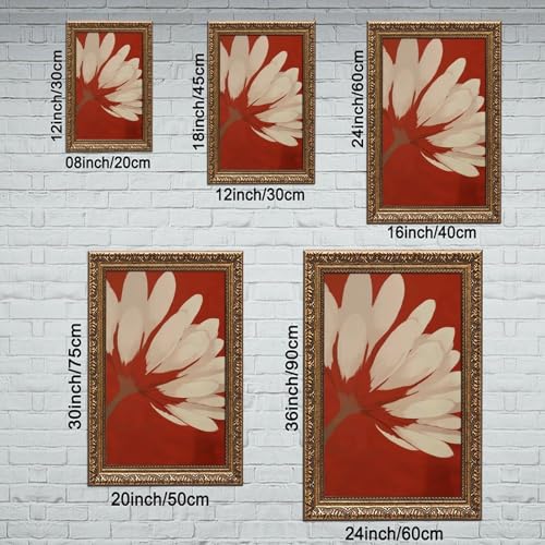 Impression toile blanche florale pour illuminer les petits espaces sombres - 2