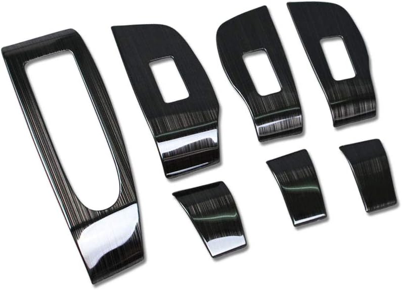 Beautost for 2019 2020 2021 2022 2023 2024 2025 Mazda 3 Axela Interior Window Switch Console Panel Trims (Black)