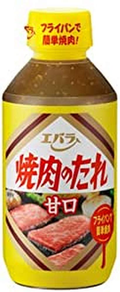 Ebara Yakiniku No Tare Amakuchi Seasoning Sauce BBQ 300 g