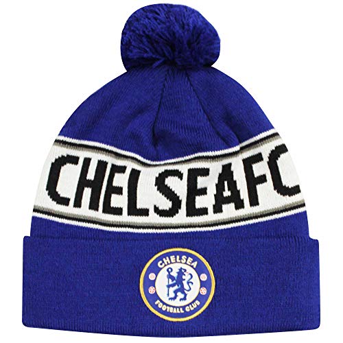 Bonnet de ski Chelsea officiel, le cadeau idéal de Premier League en acrylique multicolore