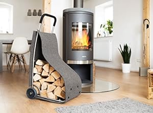 Home & Garden Filztrolley Kaminholz Trolley 202140122