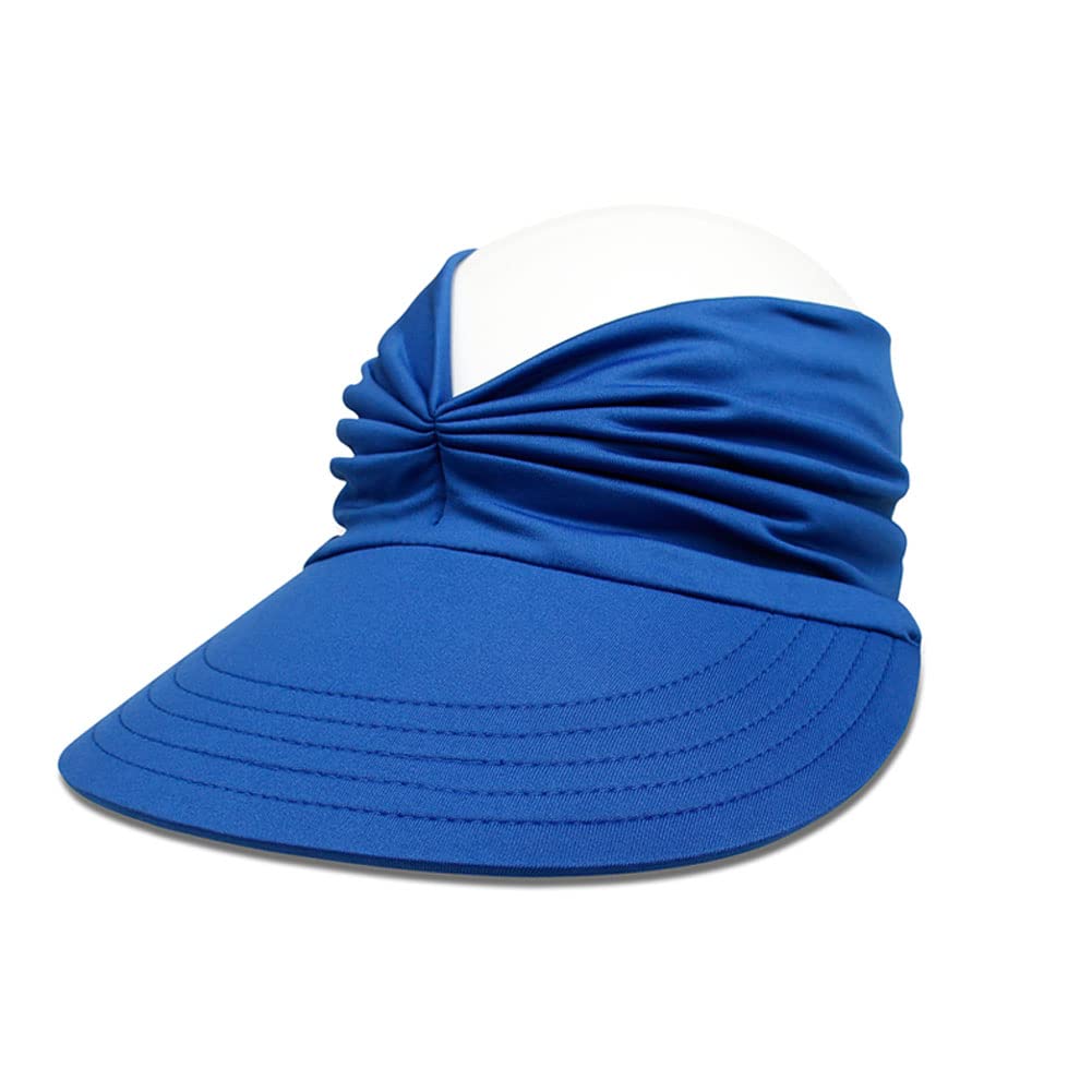 Sun Hat Women Sun Beach Visor Cap UV Protection with Wide Brim for Sports Beach Golf Hiking