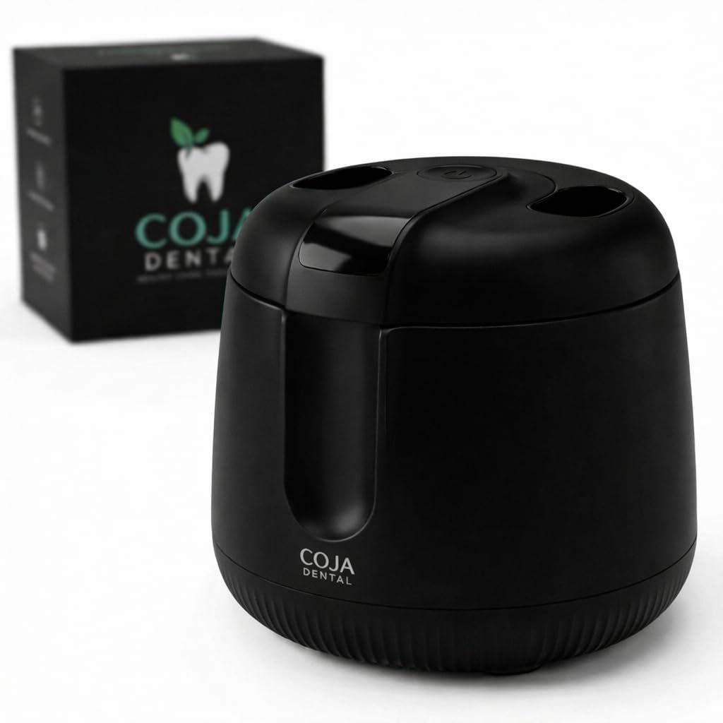Cleansing Pod PRO UV - 48kHz Ultrasonic Retainer Cleaner Dual Accessory UV Ports 200mL USB-C Rechargeable for Aligners