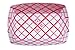Southern Champion Tray 0413 #100 Southland Paperboard Food Tray, 1 lb Capacity, Red Check (Case of 1000)