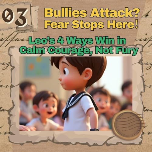 Bullies Attack? Fear Stops Here! Leo's 4 Ways Win in Calm Courage, Not Fury: School Etiquette and Conflict Resolution Guide for Kid