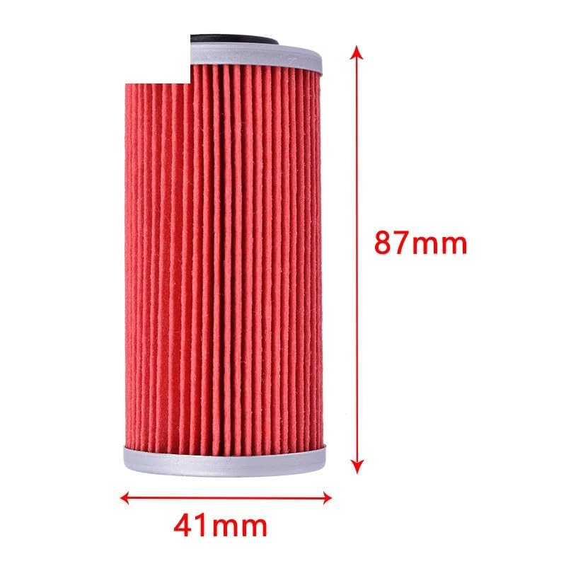 1/5/10 sztuk filtr oleju motocyklowego dla SE SX SM 250 300 450 540 SX 2.5i SM 4.5i 5.1i F SE 2.5i 3.0i 4.5i 5.1i F 2004-2017(5pcs Yellow)