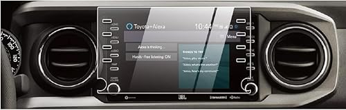 Protector de pantalla compatible con Tacoma 2020-2023, pantalla táctil de 8 pulgadas, antirreflejos, protección de navegación contra arañazos,