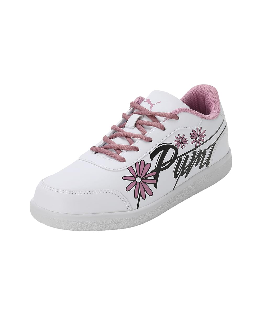 Puma Girls Dreamcat JR Girls White-Lilac Chiffon-Black Sneaker - 6UK (39276301) (B0BVMF1L4X) Amazon Price History, Amazon Price Tracker