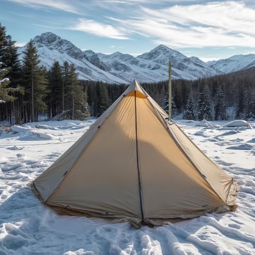 Carpa portátil para camping tipo tipi para 2 personas miniatura 6