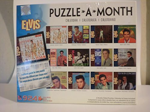 Sure-Lox PuzzleAMonth Calendar - Elvis Presley